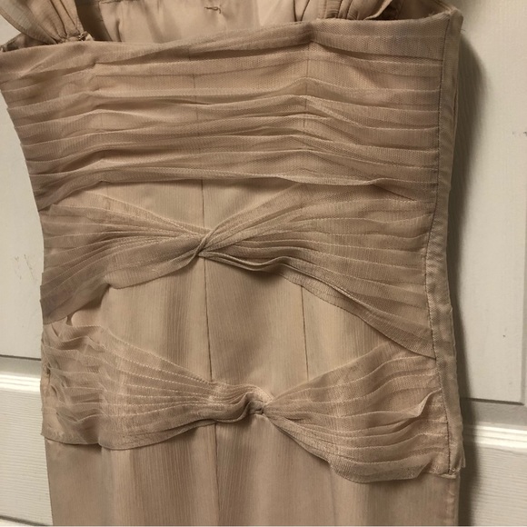 White by Vera Wang Sleeveless Tulle Formal Dress - Picture 15 of 15